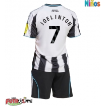 Camiseta Newcastle United Joelinton #7 Primera Equipación para niños 2025-26 manga corta (+ pantalones cortos)